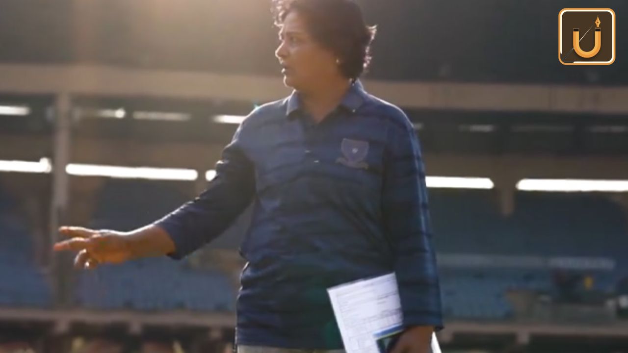 Usthadian Academy / Jacintha Kalyan Makes History As India’s First Female Pitch Curator